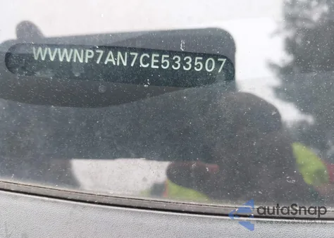 2012 Volkswagen Cc Sport z USA, uszkodzony, nr VIN WVWNP7AN7CE533507